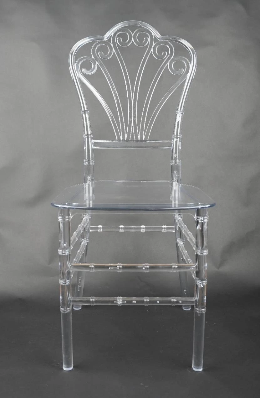 Acrylic Chair Maple Back
